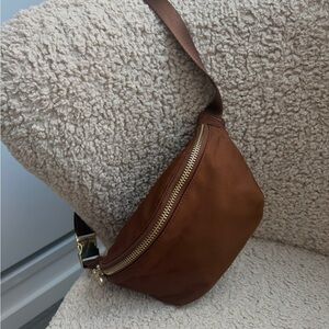 Stoney Clover Lane Brown Nylon Fanny Pack